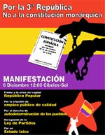 2009ko abenduako manifestazioaren kartela