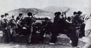 Defensa de Irun en San Marcial