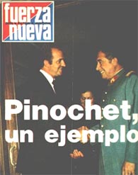 Franco con el rey
