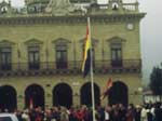Izada de la bandera republicana. 14 de abril de 2007
